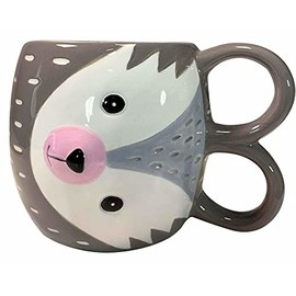 Streamline Imagined Woodland Sideways 12oz Mug - Beaver (Hedgehog)