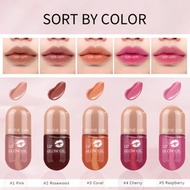 Qwesure Xixi Plumping Lange anhaltender Feuchtigkeitsspendender Lippenhonig Farbwechsel Leicht aufzutragender Wasserfester Feuchtigkeitsspendender Dreidimensionaler Lipgloss #01