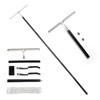 Mesiiloly 59.5" Long Handle Window Squeegee with Extension Pole, 12.4"