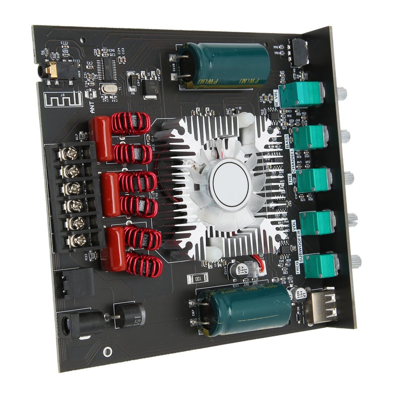 Bluetooth Amplifier Board 2.1 Channel Subwoofer HiFi Wireless Sound Power