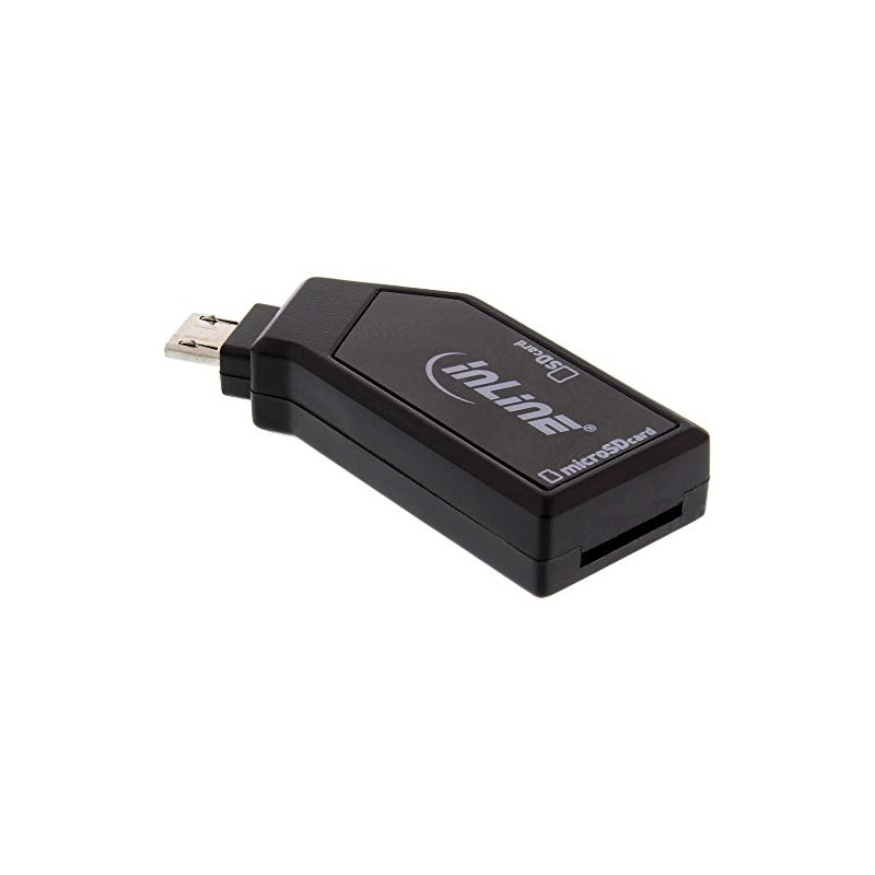 InLine 66778 OTG Mobile Card Reader USB 2.0 SD/MicroSD, Android