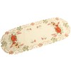 Quinnyshop Pumpkin and Sunflower Embroidery Table Runner 45 x 110