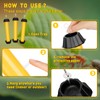 Qualirey Fly Traps for Indoor Outdoor Hanging Fruit Fly Stick