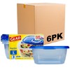 Glad GladWare Deep Dish Food Storage Containers Lock Tight Seal,