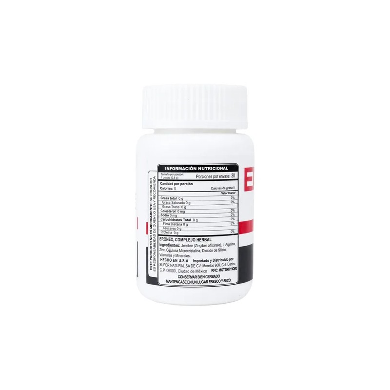 2pack Supervits Eronex Complejo Herbal Salud 30caps Sfn