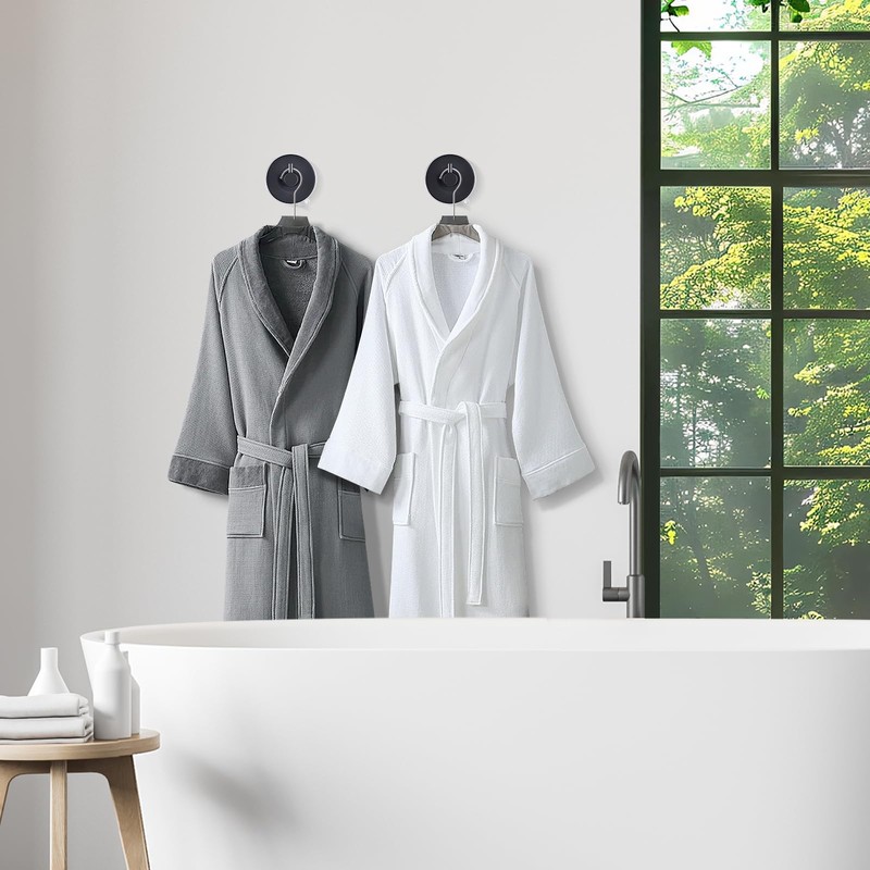 YOHOM Suction Cup Hooks for Shower Wall Bathrooms Towels Hook
