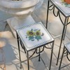 Zaer Ltd. “Marisol” Set of 3 Square Nesting Iron Mosaic