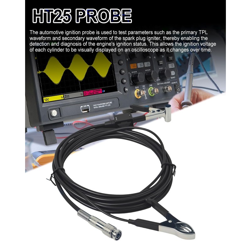 Hantek Auto Ignition Probe - HT25 for Oscilloscope Automotive Acdessory