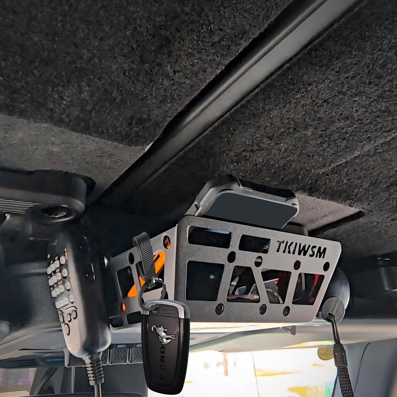 TKIWSM Tactical Organizer for Ford Bronco Accessories 2025 2021-2024, Overhead