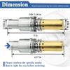 NS-1 Brass Full Cartridge Assembly, Replacement for Showeroff Systems