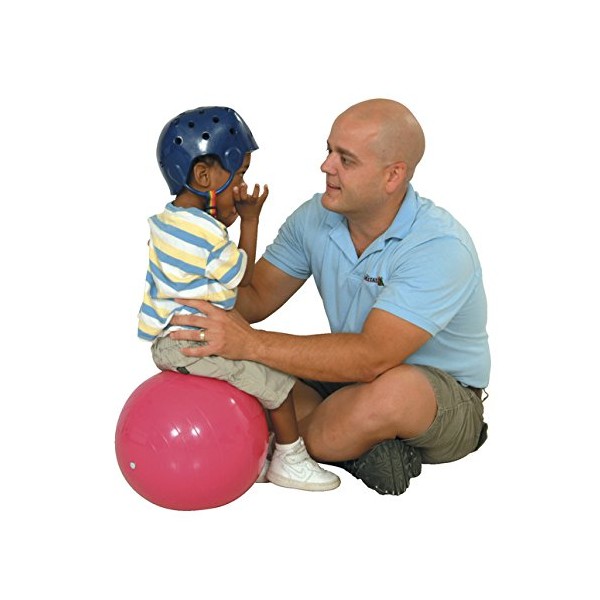 Gymnic Physio Balance Therapy Ball, 12 Inch, Pink, Holds 300 Pounds