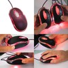 Yadojingcn Wired Mini Optical Mouse-Wired Mouse with Ergonomic Design, USB