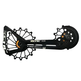 KCNC Road Oversized Pulley OSPW Cage for Shimano Dura-Ace/Ultegra R8000/R9100, Black, KOT39-001BK, SK2260