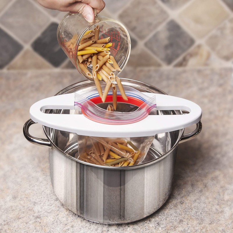 Final Touch Fill & Store Plastic Zip Lock Freezer Bag