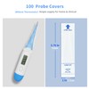 Boncare Thermometer Covers Disposable - 100 Pcs Probe Covers for