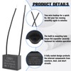 Podoy Ceiling Fan Capacitor CBB61 8uf 2 Wire for Compatible