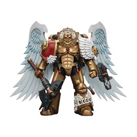JoyToy Warhammer 40k: The Horus Heresy - Blood Angels Sanguinary Guard with Encarmine Axe and Inferno Pistol 1:18 Scale Figure