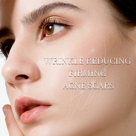 LACUES LACUES 60 Day Type I & III Collagen Face Serums,Anti-Aging Wrinkle,Daily Line Smoothing Skin Care Treatment for Fine Lines, Post-Acne Scars | 3% Squalane + jojoba oil, 60 Individual Capsules