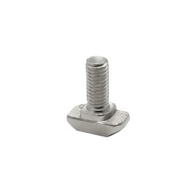 Stainless Steel Hammer Screw T-Screw M6 16 mm Nut 8 for Aluminium Profile Pack of 30 + Nut