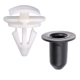 OAUTOO 20Sets Upper Door Cover Scuff Protection Moulding Clip Kit for VW 3C0-853-585 3C0-853-586