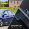 ACLONG Smoke Rain Guards Fit for Honda Accord 2013-2017 Tape-On