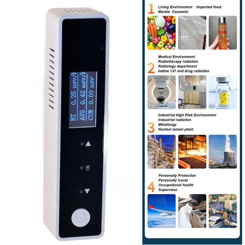 Nuclear Radiation Detector WiFi Smart Geiger Counter High Sensitivity Sound