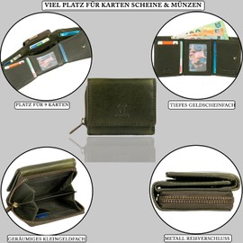 MATADOR 558 Small Wallet, Green/Green, Vintage