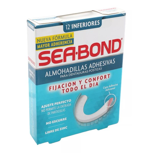 Sea Bond Almohadillas Adhesivas Inferior Con 12