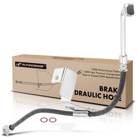A-Premium Front Driver Brake Hydraulic Hose Compatible with Select Chevy and GMC Models - K3500 1993 1994 1995 with Dual Rear Wheels - Replace# 22113477