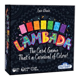 Outset Media Lambada - The Card Game That's a Carnival of Colors! - for 2 to 6 Players Ages 8 and up