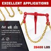5/16"-3/8" Chain Binders Sets of 2, 5/16"×10ft Chains, Grade 70