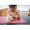 CHAMOS Silicone Placemats for Toddlers and Kids - Montessori Placemat