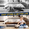 Boic 3 Pack 60L Underbed Storage Bags, Foldable Underbed Storage