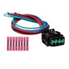 LIZAPUS 8-Way Front Headlamp Headlight Connector Plug Compatible with Nissan
