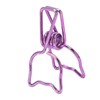100pcs Cat Binder Clips Cute Cartoon Strong Clamping Force Metal