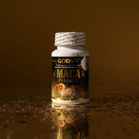 Maca Peruana Pura Orgánica 60 Capsulas 500mg Sabor Natural