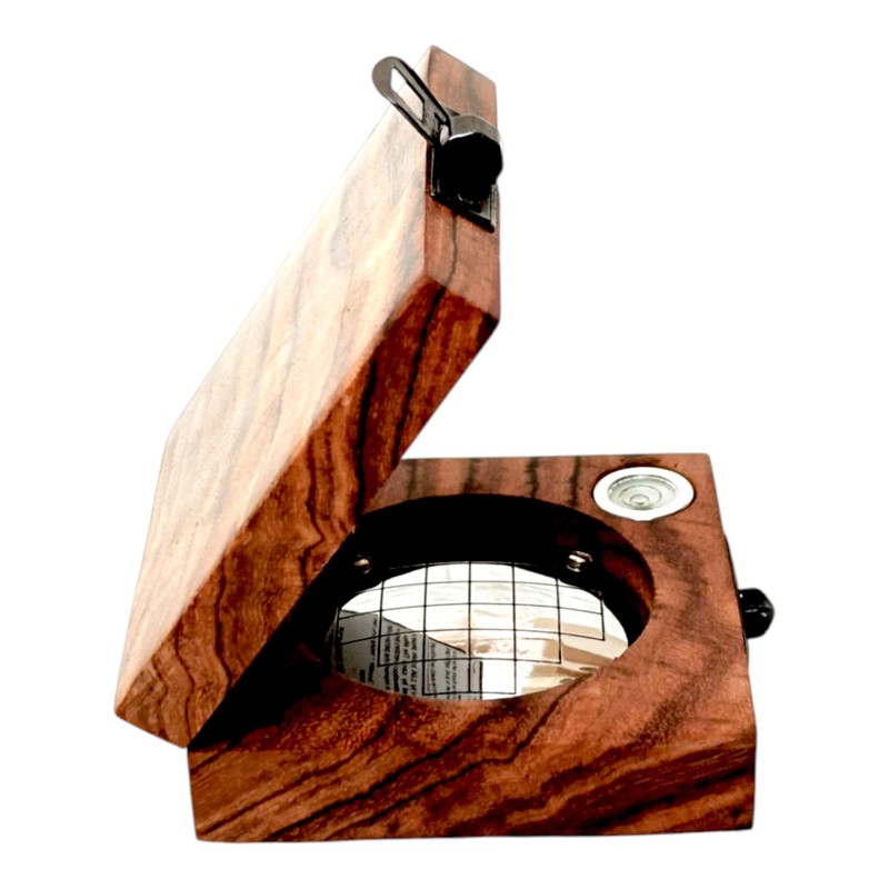 QADEEM Forestry Suppliers Spherical Crown Densiometer, Convex with Leather Case