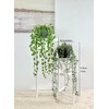 Mr. Bom Fake Hanging Plants Faux Plants Indoor Outdoor with