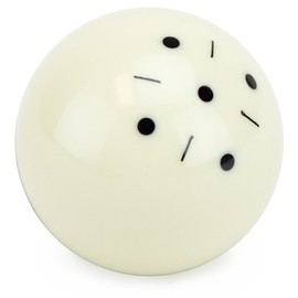 Felson Billiard Supplies Practice Cue Ball | 2" Training Cue Balls for Pool Resin with 9 Markings on Each Ball | Billiard, Game Room & Pool Table Accessories