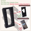 AMTHKNO Video Doorbell Vinyl Siding Mounting/Adapter Angle Adjustment Plate W/Hardware,