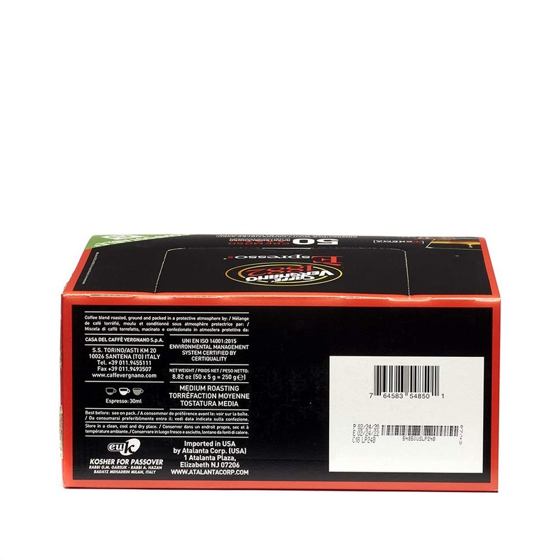 Caffe Vergnano Cremoso Capsules Compatible with Original Line Machines by