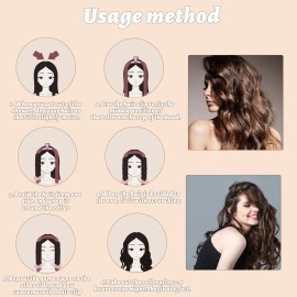 Rizador Pelo Sin Calor Sin Calor Tubo Con 2 Scrunchies                                                                                                