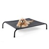 SIEMOUR Cooling Elevated Dog Bed Cot for Small Dogs, Outdoor