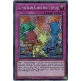 Super Team Buddy Force - FLOD-EN081 - Secret Rare - 1st Edition - Flames of Destruction