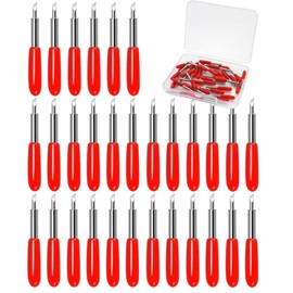 Gebildet 30pcs 45° Replacement Blades for Explore Air, Explore Air 3 Maker 3, Explore Air 2, Maker, Expression for Vinyl Cutting Machines(Red Cap)