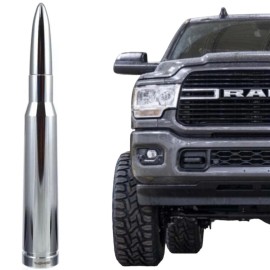 VMS Chrome Bullet Antenna For Dodge Ram All Years All Models
