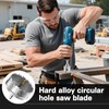 7/8" (22mm) Hole Saw Kit Tungsten Carbide Tip Hole Saw