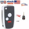 KeyMaster Upgraded Flip Remote Key Shell Fob for Honda Accord
