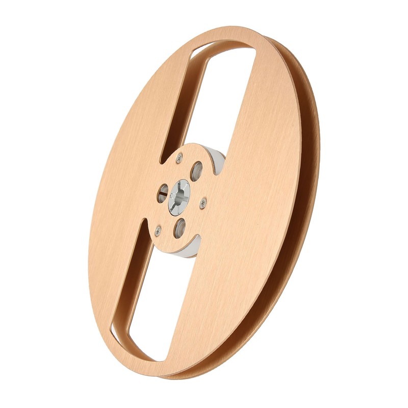 1/4 7 Inch Empty Reel Aluminum Alloy 2 Hole Opening