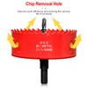 95mm Hole Saws Cutter, HSS Bi-Metal Drill Bit for Wood,